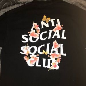Anti social social club t shirt